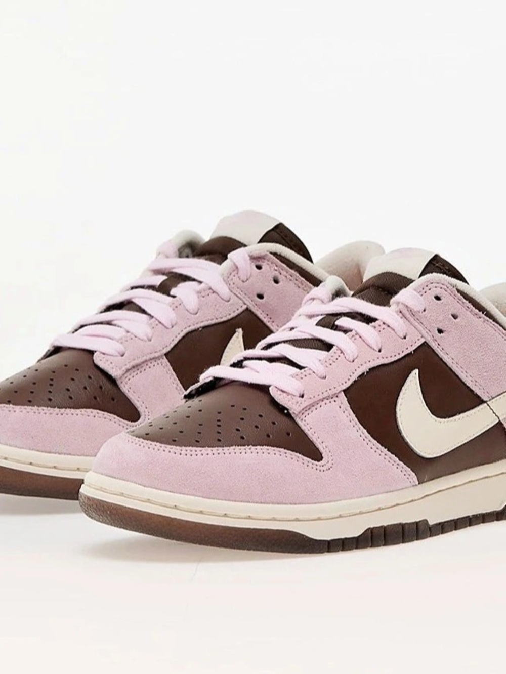 Nike Dunk Low Pink & Brown US 8.5 Like New